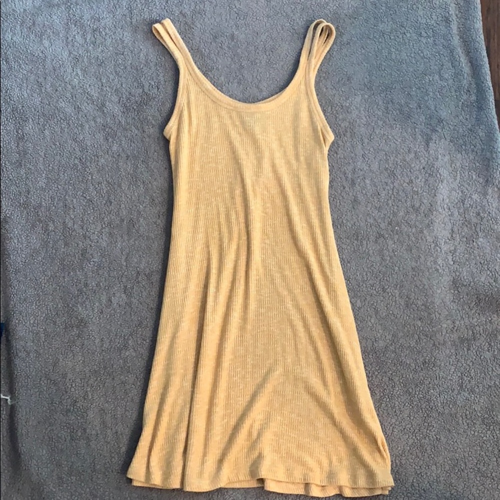 Yellow forever 21 dress